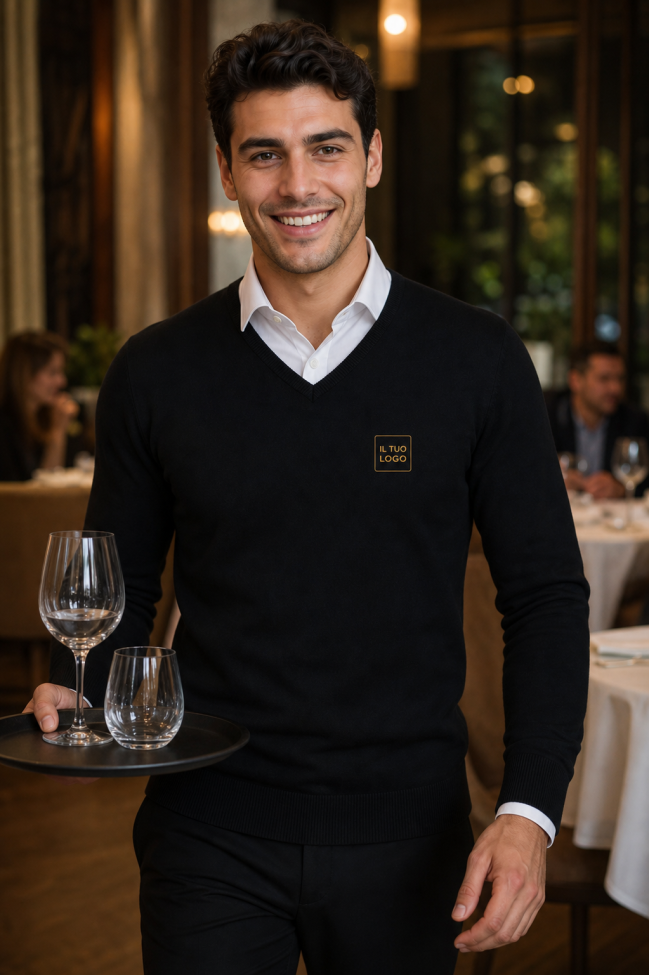    Maglia uomo nera DTC-K965