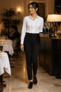    Pantalone donna elegante nero  DTC-K731