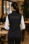    Gilet donna Softshell nero  DTC-K404
