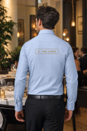    Camicia uomo NO-STIRO azzurra DTC-021000