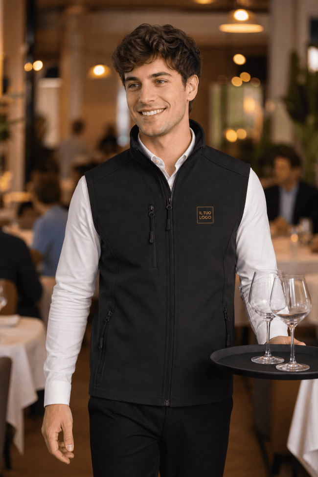    Gilet uomo Softshell  nero DTC-K403